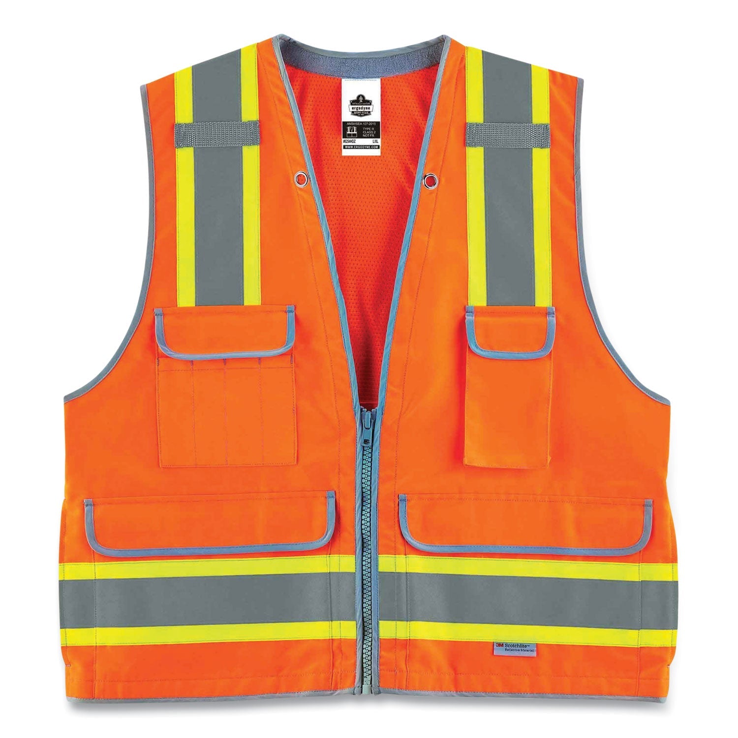 ergodyne-glowear-8254hdz-class-2-heavy-duty-surveyors-zipper-vest-num-ego21453_1